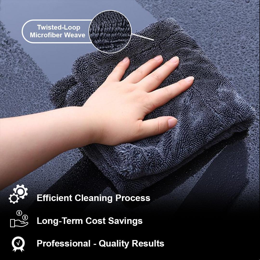 DetailDawn XL Twisted-Loop Car Drying Towel (1300 GSM)